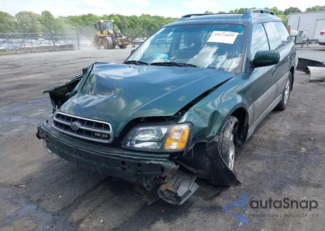 2001 Subaru Outback H6-3.0 from USA, damaged, VIN 4S3BH806017650413